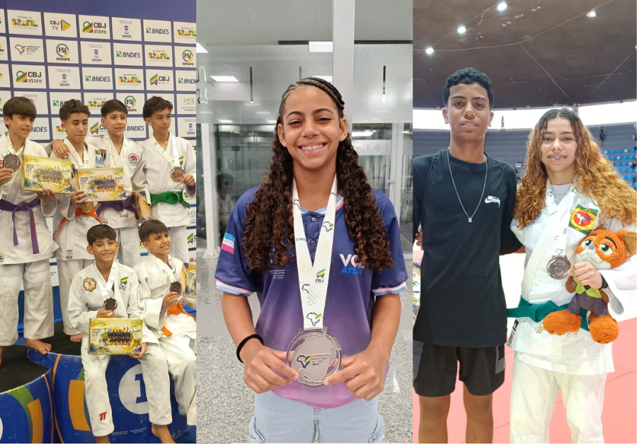 Judô capixaba brilha no Brasileiro sub-15 com três medalhas e vaga no Pan-americano