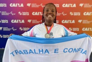Halterofilismo paralímpico: Rayssa Rocha, capixaba de 18 anos, conquista prata em Natal