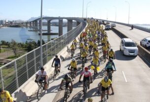 Pedalaço pela Paz: Terceira Ponte e Praia da Costa se unem em evento por uma cultura de não violência