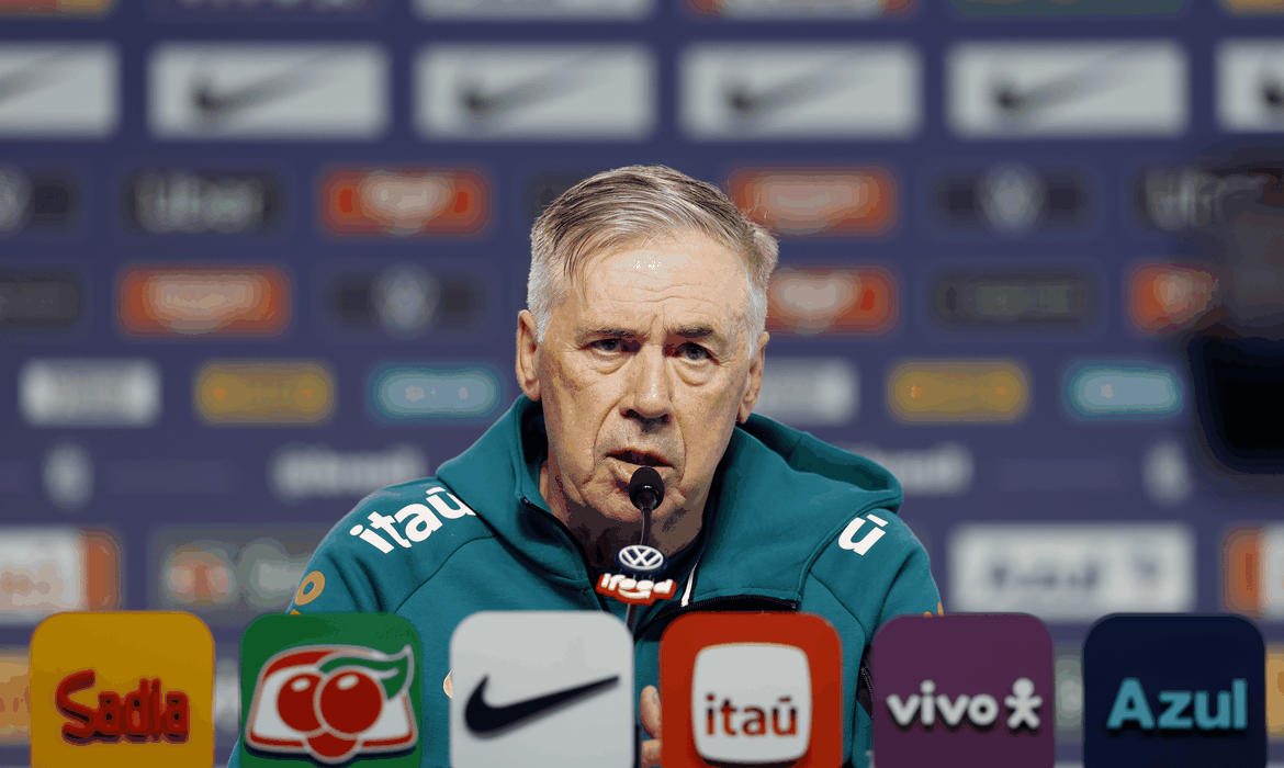Ancelotti revela escalação da seleção e crava presença de Neymar na Copa do Mundo