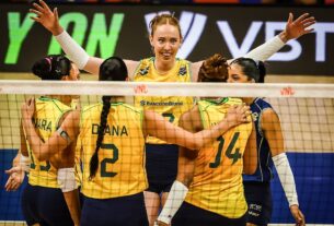 Vôlei feminino: Brasil busca inédito título da Liga das Nações e enfrenta República Dominicana em Brasília