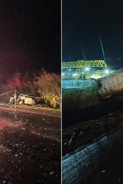 Acidente fatal na Br-101 em Linhares mata trabalhadores rurais que voltavam do serviço