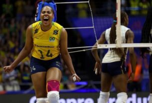 Seleção feminina de vôlei do Brasil supera Itália em Brasília e mantém invencibilidade na Liga das Nações