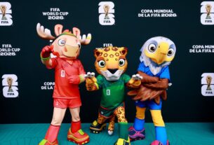 Mascotes do Mundial 2026: águia-careca, onça e alce unem esporte e conscientização