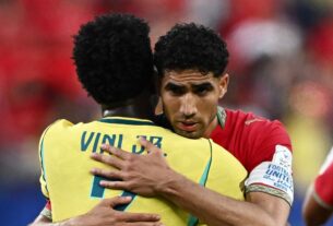 Vinícius Júnior avalia empate do Brasil e cobra melhora da seleção na Copa