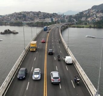 A partir de julho, obras da 5ª faixa na Segunda Ponte prometem 33% mais capacidade