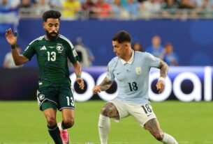 Uruguai e Arábia Saudita abrem Grupo H da Copa com empate de 1 a 1