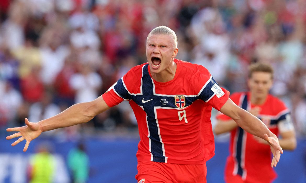 Com Haaland imparável, Noruega goleia Iraque e marca retorno à Copa do Mundo 1 Com Haaland imparável, Noruega goleia Iraque e marca retorno à Copa do Mundo