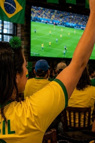 Grande Vitória em festa: bares preparam telões e programação especial para o jogo do Brasil na Copa