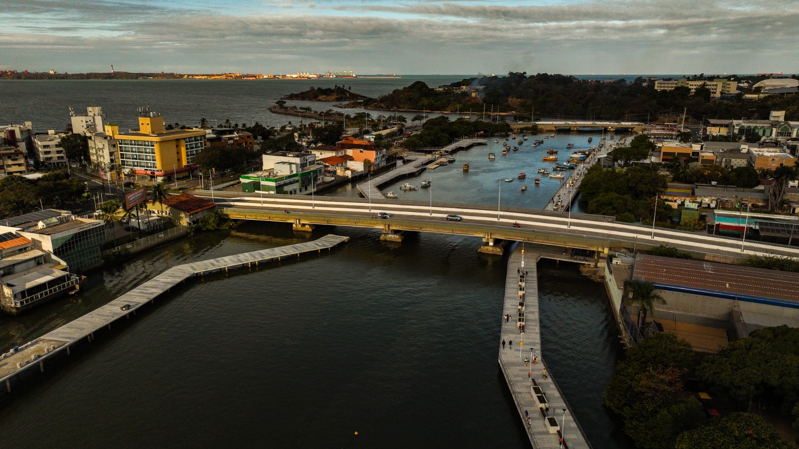 Canal de Camburi: veja como ficou o novo espaço de lazer em Vitória 1 Canal de Camburi apos a entrega da primeira etapa da revitalizacao em Vitoria 01