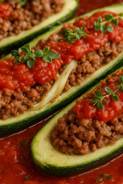 Abobrinha recheada com carne moída: receita rápida e saborosa para o jantar
