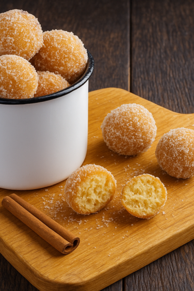 Bolinho de chuva: receita sequinha por fora e macia por dentro para o lanche