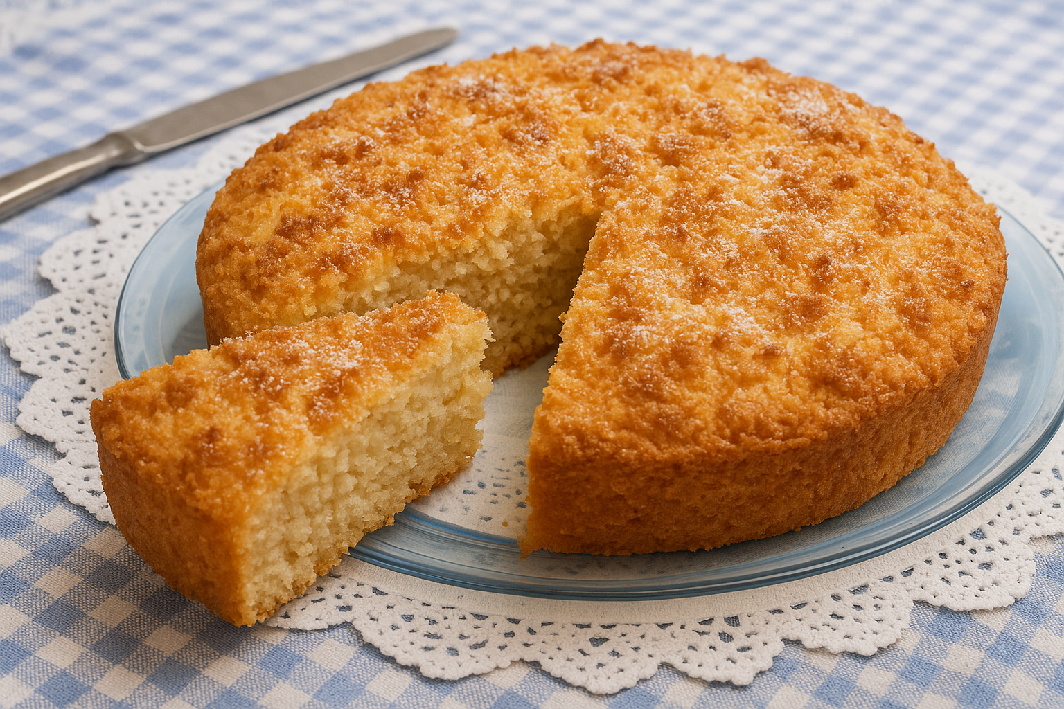 Bolo de coco com farofa crocante: receita simples e perfumada para o café da manhã de domingo