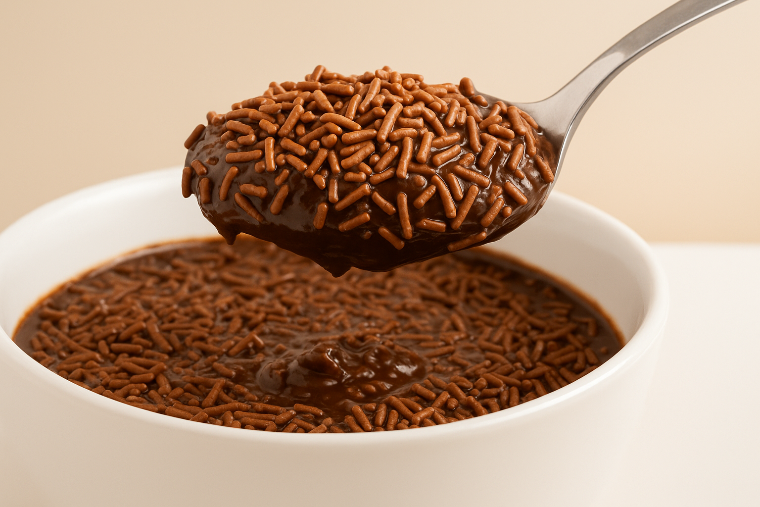 Brigadeiro de Colher Cremoso: receita prática e rápida