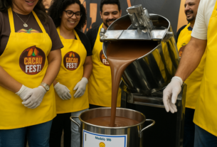 Cacau Fest! 2026 em Linhares traz ritual 'Tombo do Chocolate' e programação gastronômica com chefs renomados