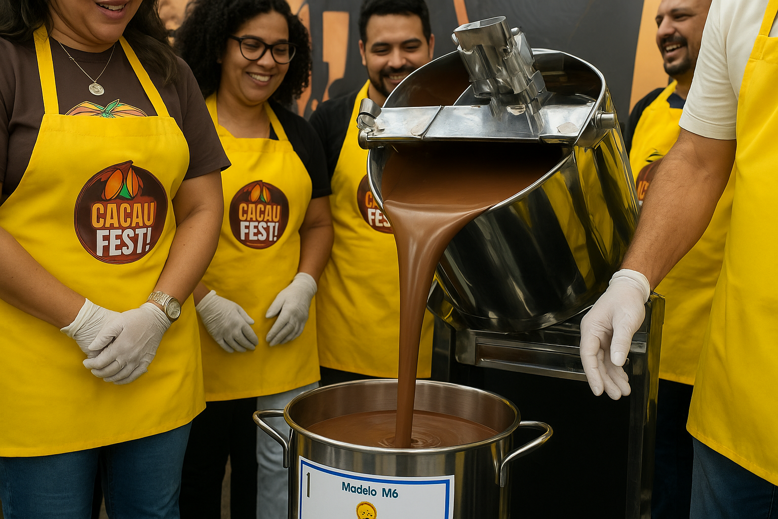 Cacau Fest! 2026 em Linhares traz ritual 'Tombo do Chocolate' e programação gastronômica com chefs renomados