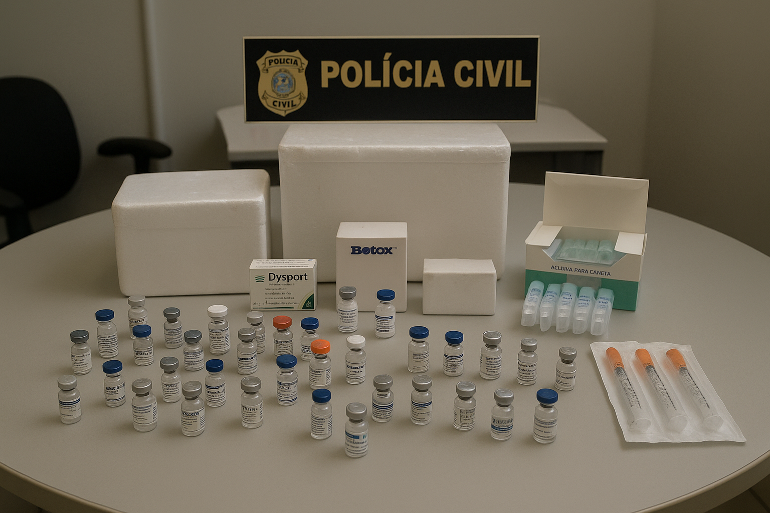 Enfermeira de 39 anos é detida suspeita de vender produtos estéticos sem registro no ES