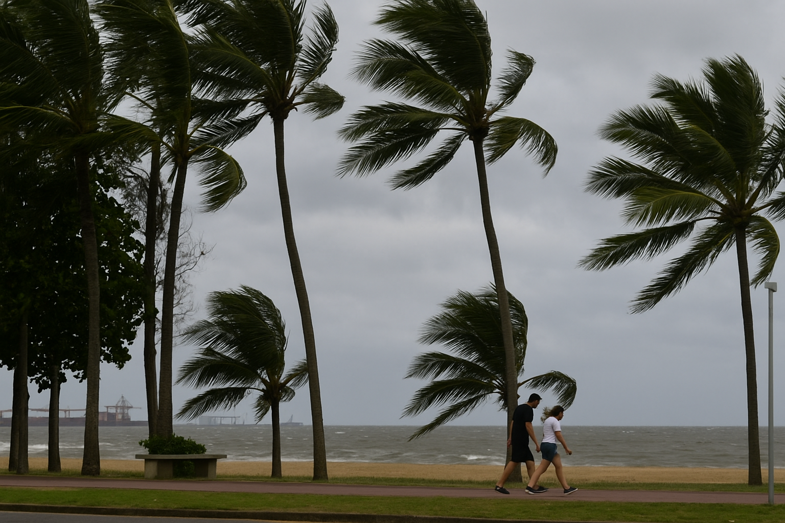 Espírito Santo em alerta: vendaval de até 60 km/h e baixa umidade nesta sexta (21)