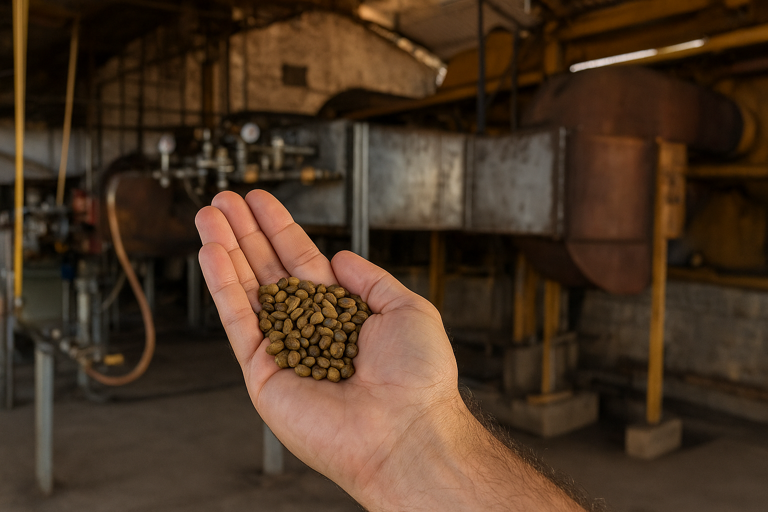 Espírito Santo testa gás natural para secagem de café com objetivo de substituir lenha
