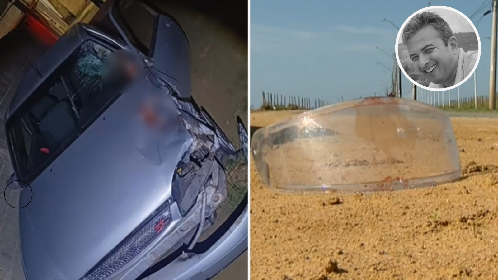 Advogado de 48 anos morre após carro entrar na contramão e atingir moto na Serra