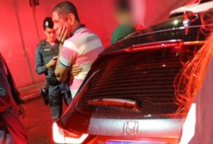 Ex-investigador Luiz Fernando Santos de Farias é preso em Vila Velha após atropelar adolescente; arma .40 apreendida