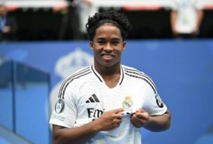 Endrick terá a camisa 9; Real Madrid divulga numeração completa para 2026/2027