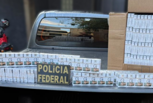 Polícia Federal realiza operação contra grupo acusado de contrabandear cigarros e bloqueia R$ 1,09 milhão