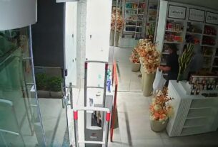 Dois são detidos após furtarem R$ 40 mil em cosméticos e trocarem parte por crack em Linhares