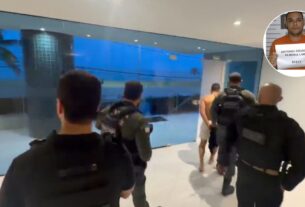 Fugitivo condenado por homicídio é capturado em apartamento de alto padrão na Praia da Costa