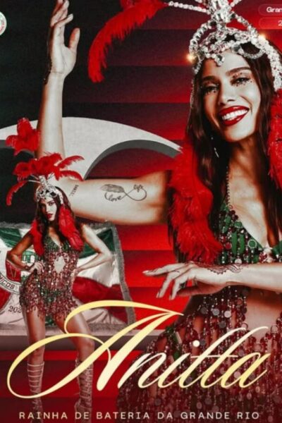 Anitta é anunciada como rainha de bateria da Grande Rio para o Carnaval 2027