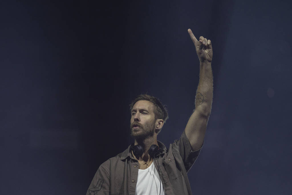 Calvin Harris agita Rock in Rio sob chuva com rave eletrônica 1 Calvin Harris agita Rock in Rio sob chuva com rave eletrônica