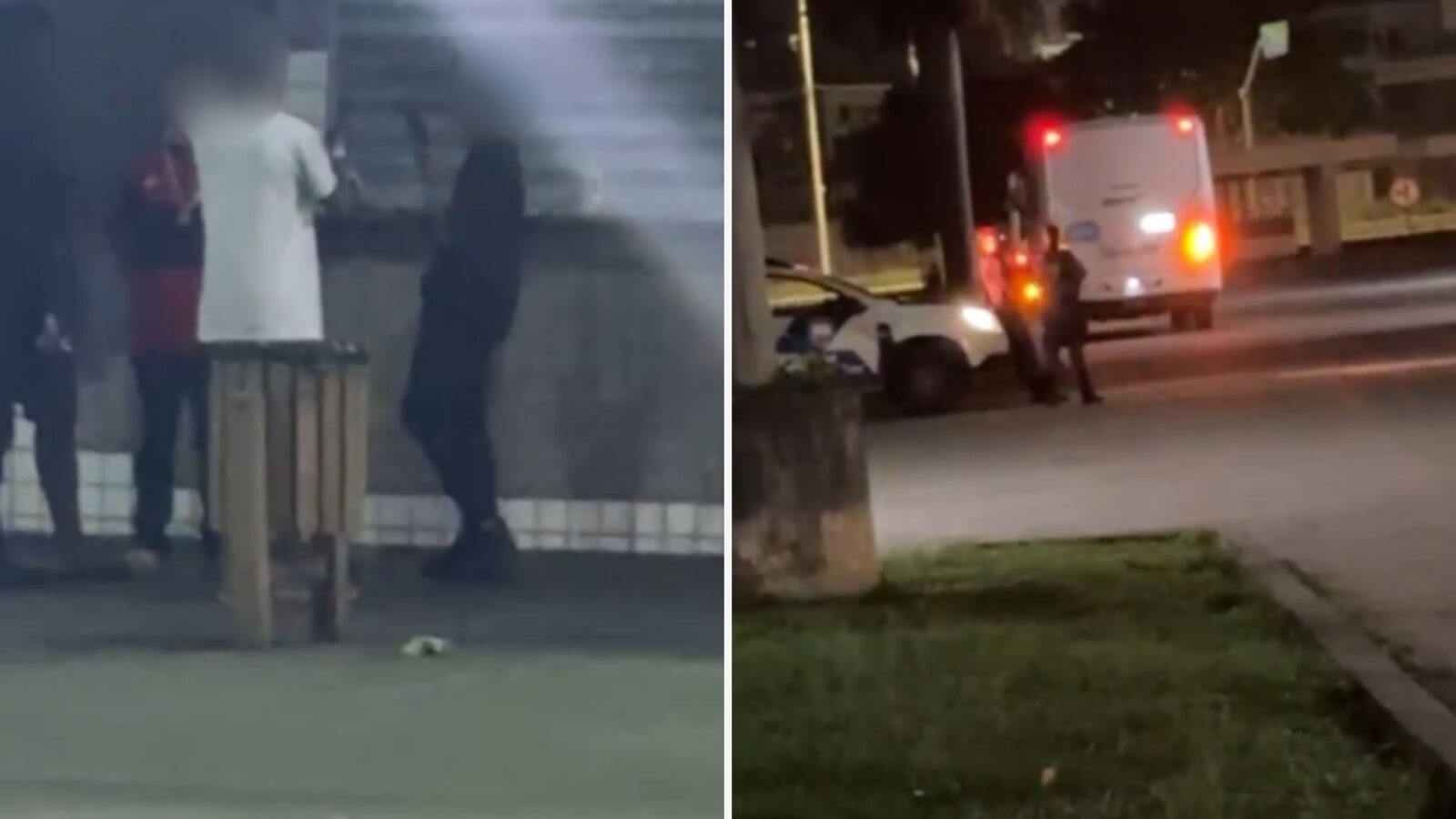 Vídeo mostra jovens armados perto de viatura no Terminal de Campo Grande, em Cariacica 1 Vídeo mostra jovens armados perto de viatura no Terminal de Campo Grande, em Cariacica