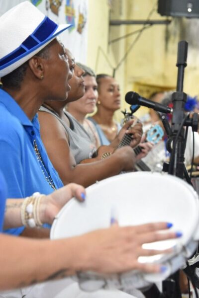 Vitória participa de roda de samba feminina no dia 26 de setembro, em ação simultânea com 30 cidades