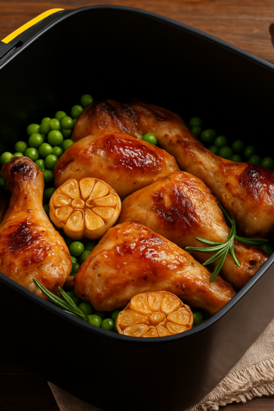 Frango assado na air fryer: 5 receitas práticas, saudáveis e crocantes para o dia a dia