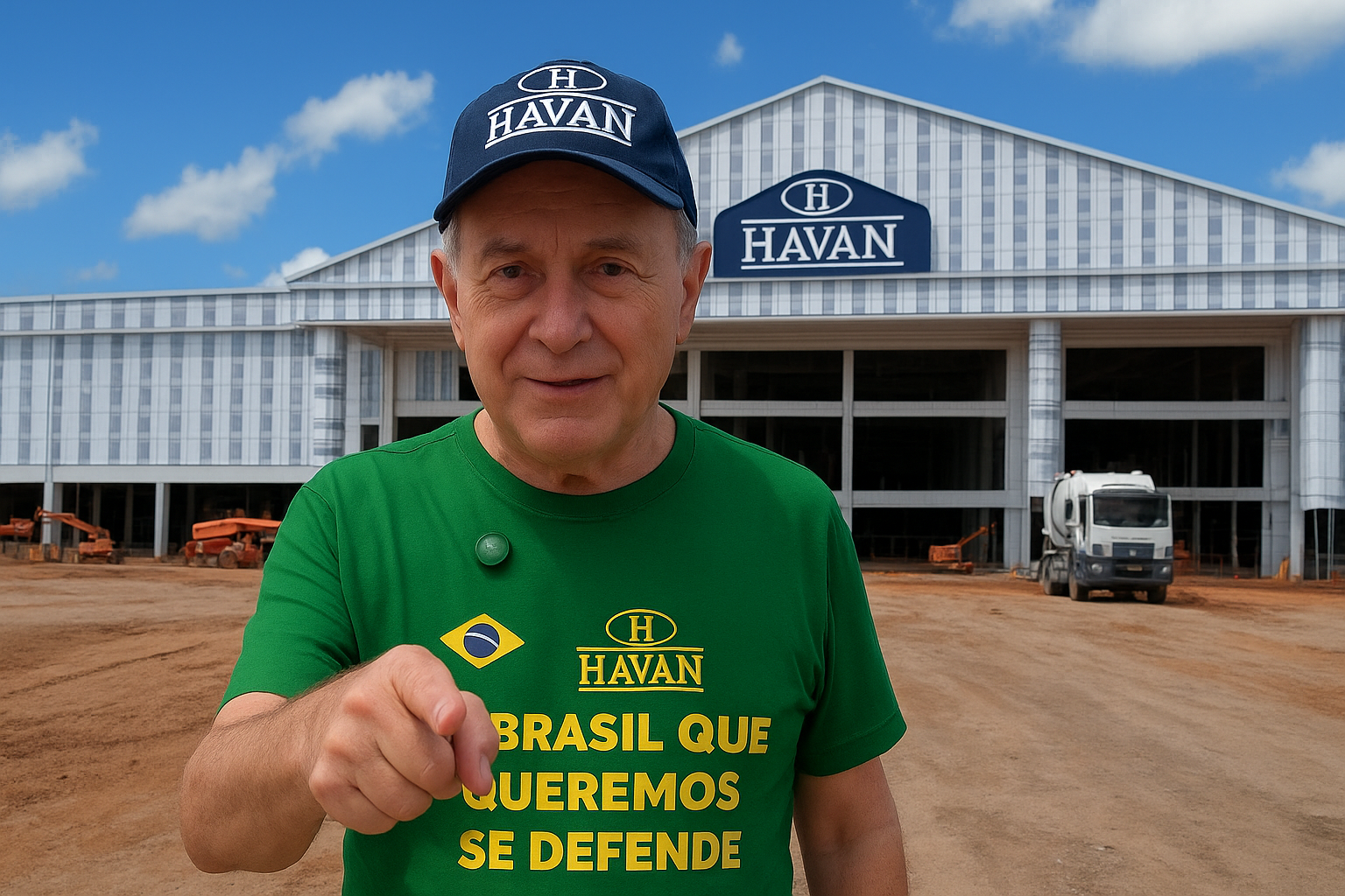 Havan marca inauguração em Vila Velha para 21 de novembro, diz diretor de expansão