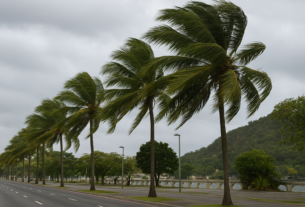 Inmet emite alerta de ventos costeiros para 24 municípios do Espírito Santo até quinta (30)
