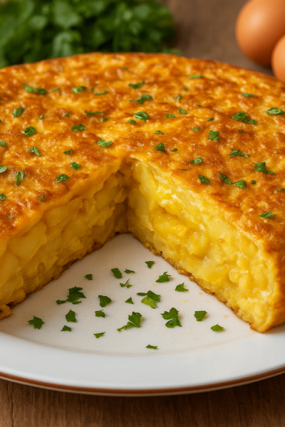 Omelete de batata (tortilla): receita prática e proteica para o lanche