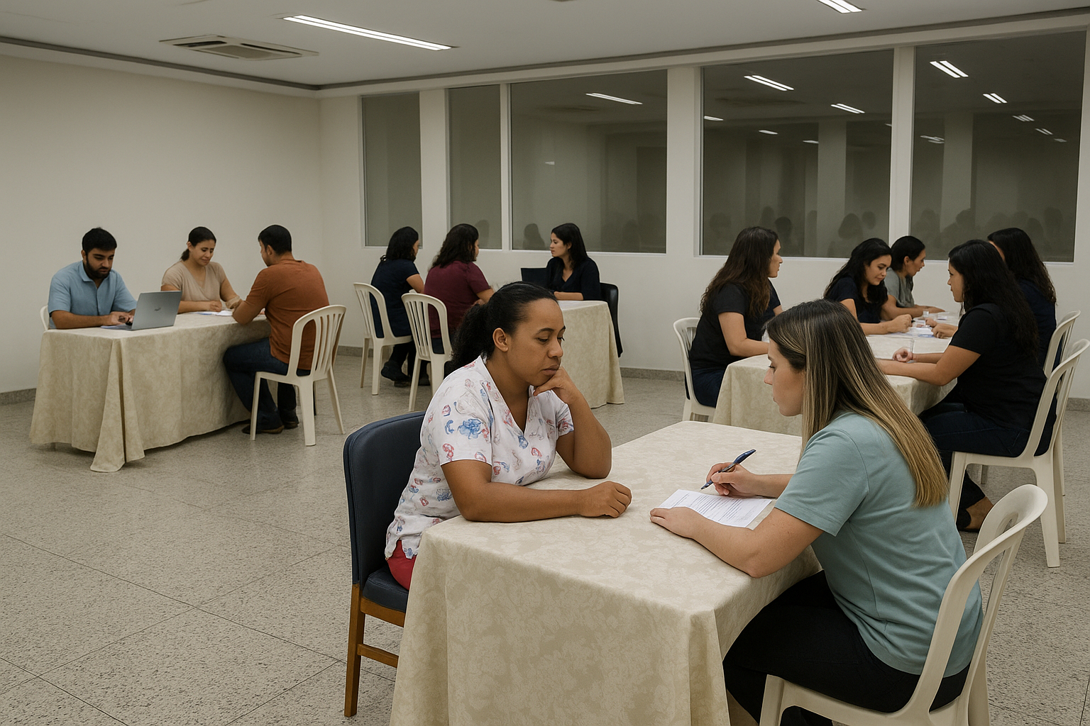 Sine de Vitória realiza mutirão com 260 vagas em hospitais de Vitória e Vila Velha na quarta (19) 1 Sine de Vitória realiza mutirão com 260 vagas em hospitais de Vitória e Vila Velha na quarta (19)